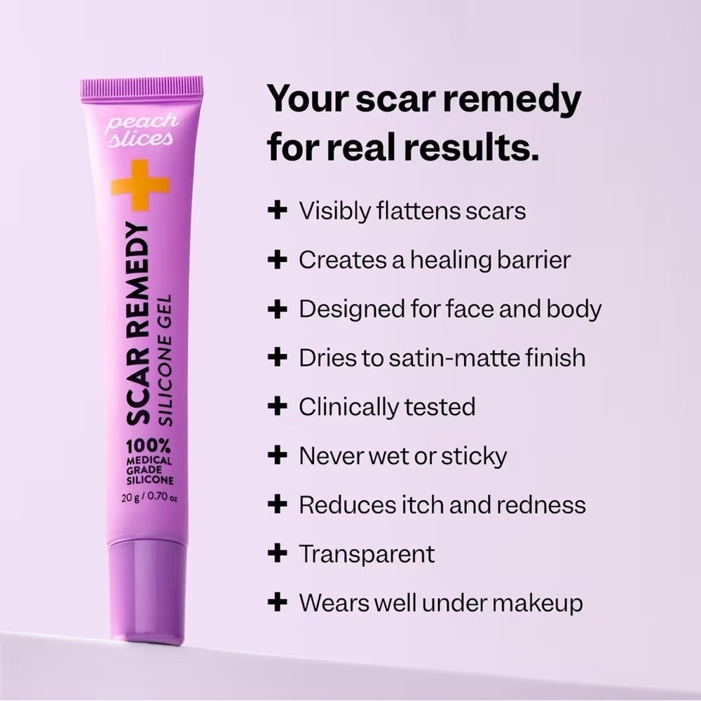 Peach Slices Silicone Scar Gel